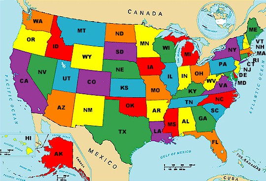 states